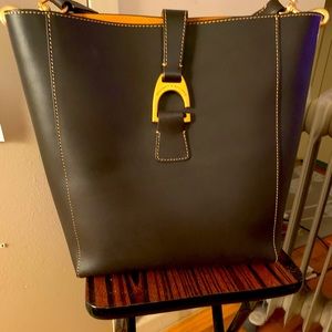 DOONEY & BOURKE Large Emerson Brynn Charcoal Black